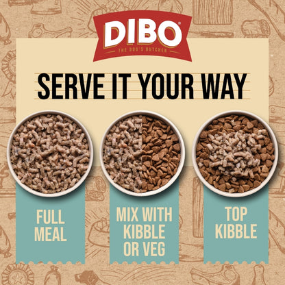 DIBO Free Flow Mince Salmon & Beef Tripe 1kg