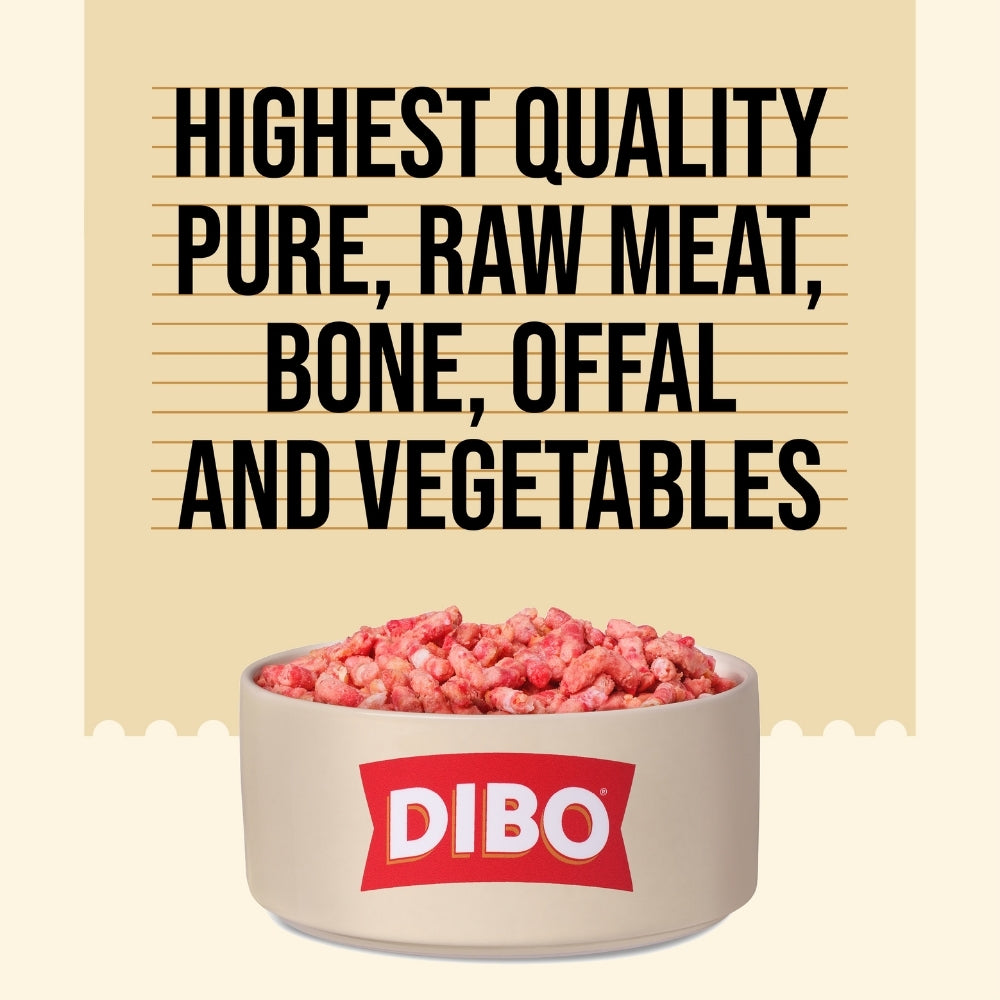 DIBO Free Flow Mince Surf & Turf 1kg