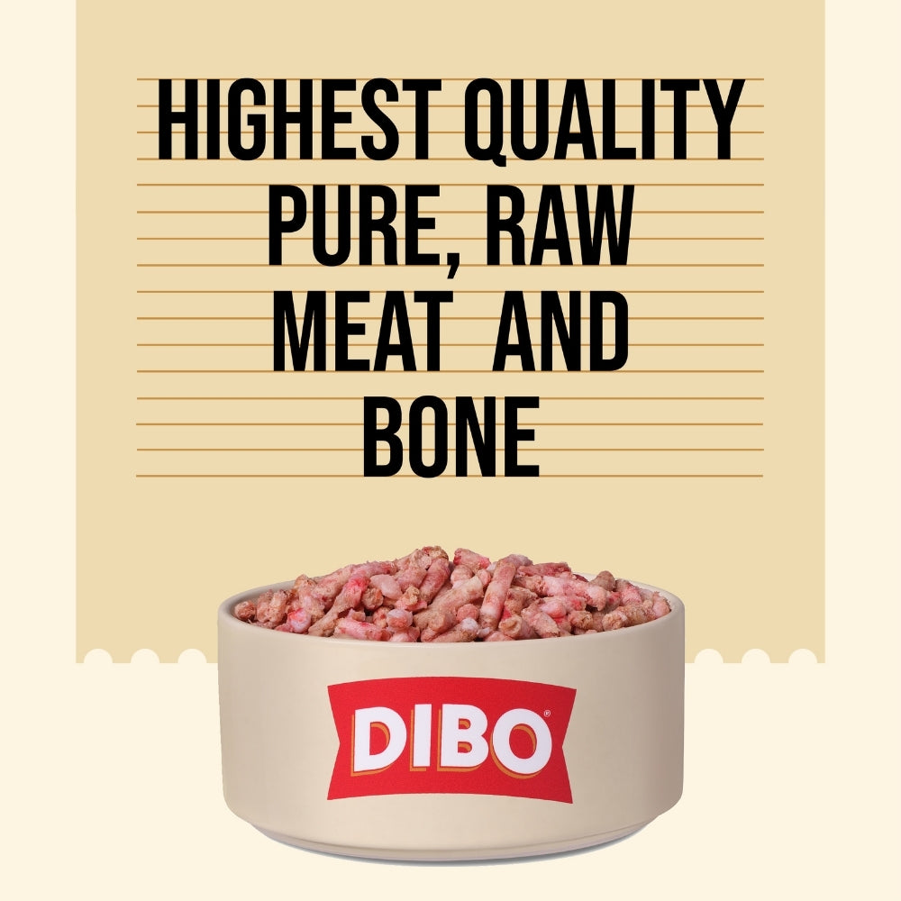 DIBO Free Flow Mince Venison 90/10 1kg