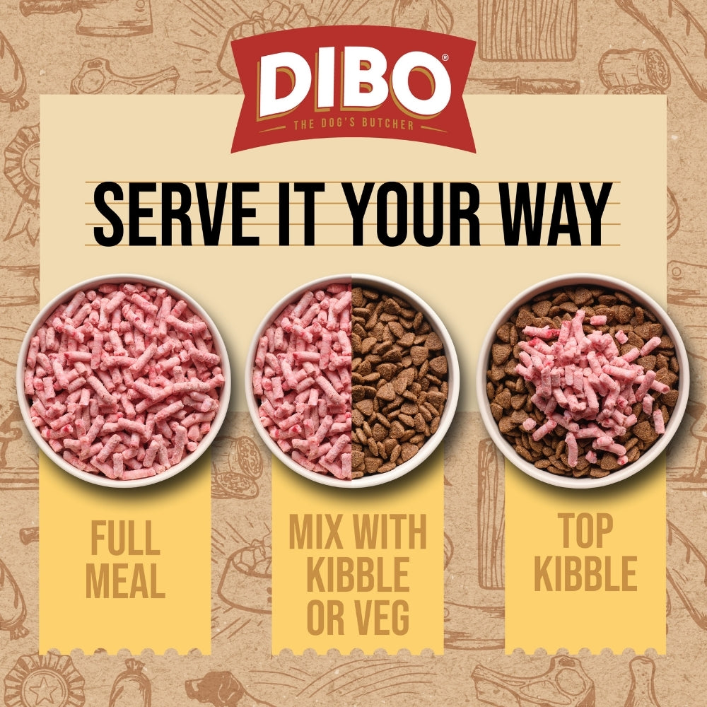 DIBO Free Flow Mince Chicken Mix 1kg