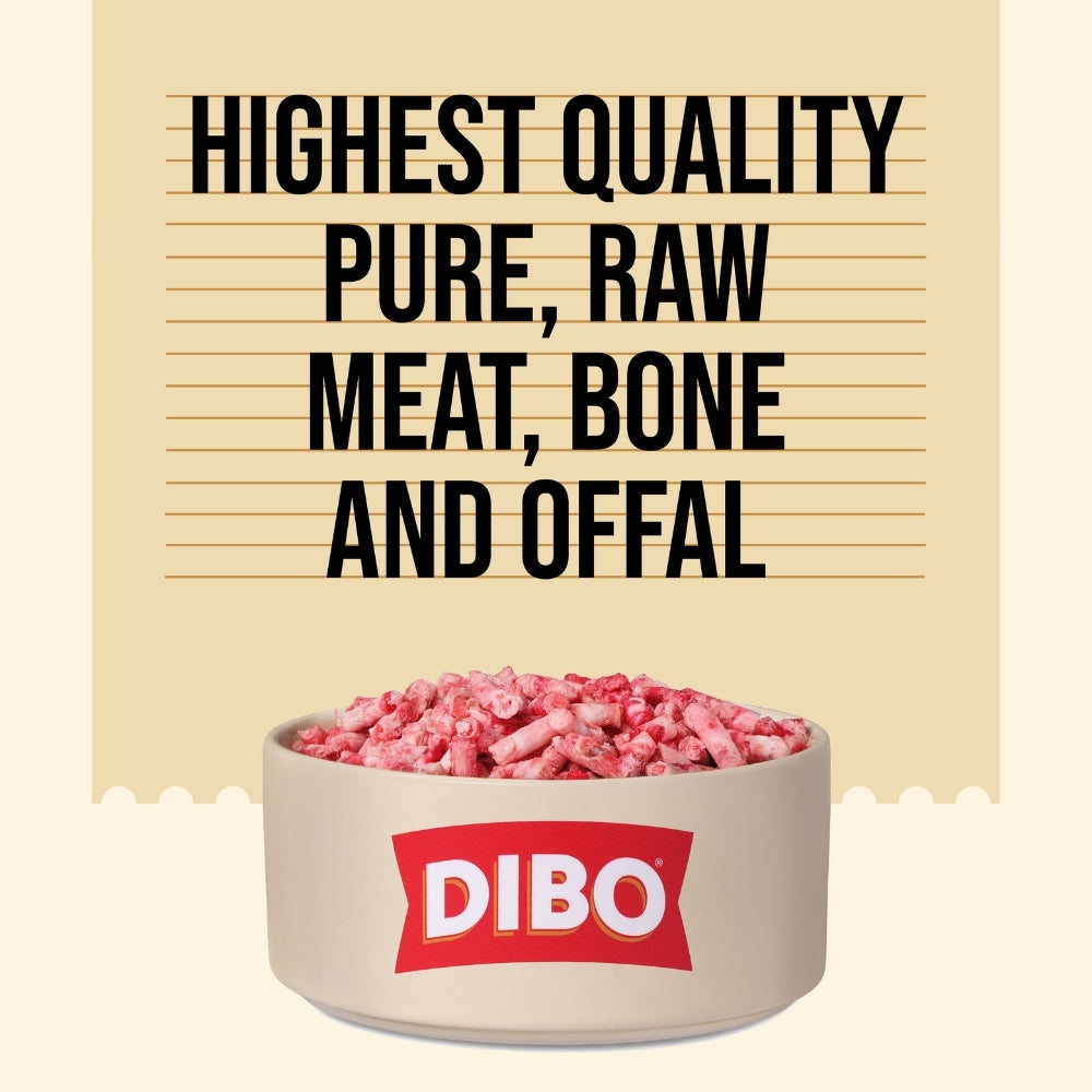 DIBO Free Flow Mince Lamb Mix 1kg