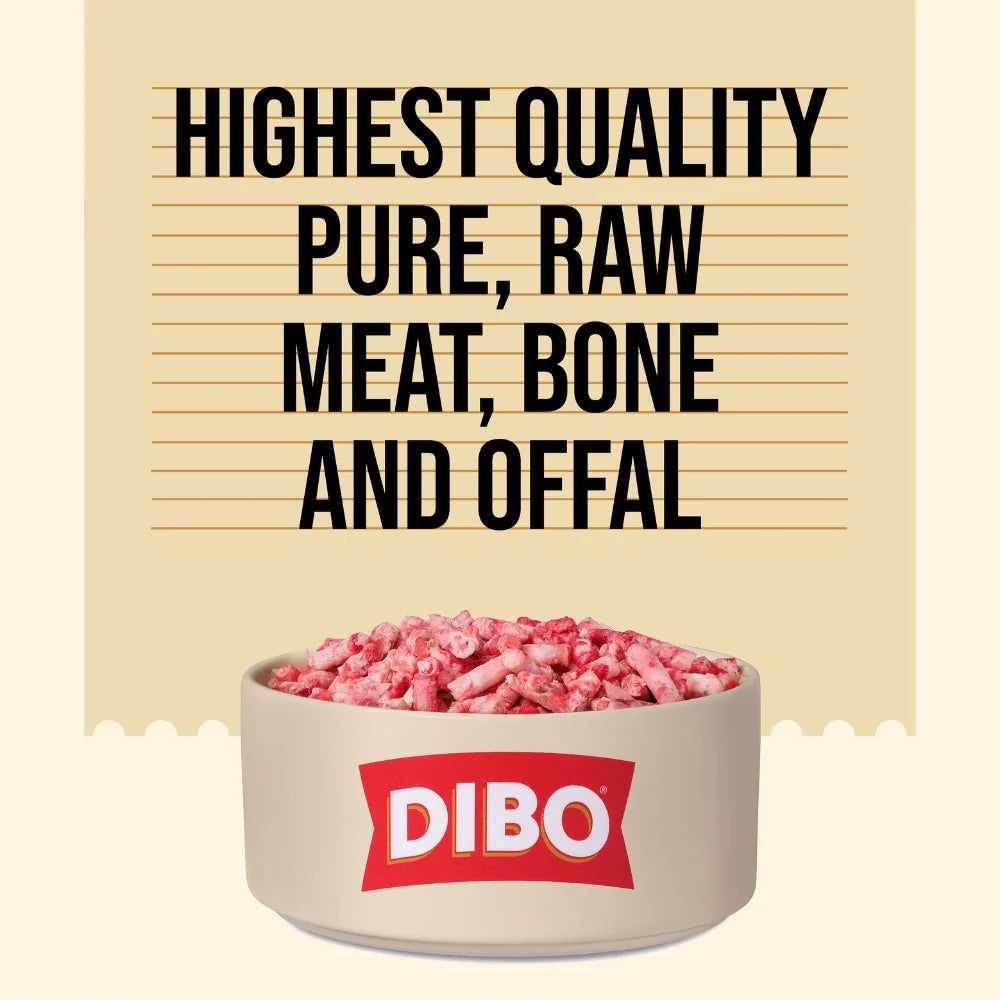 DIBO Free Flow Mince Lamb Mix 1kg