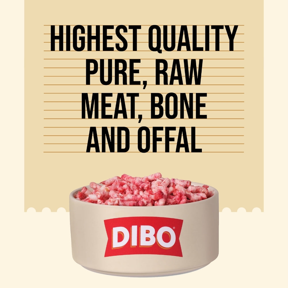 DIBO Free Flow Mince Beef Mix 1kg