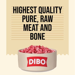DIBO Free Flow Mince Chicken and Lamb 90/10 1kg