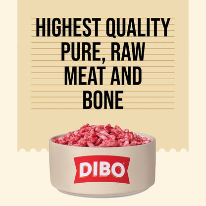 DIBO Free Flow Mince Chicken and Lamb 90/10 1kg