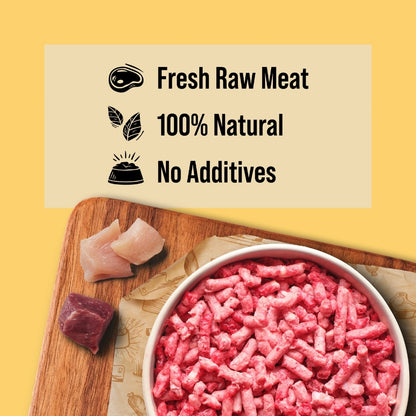 DIBO Free Flow Mince Chicken and Lamb 90/10 1kg