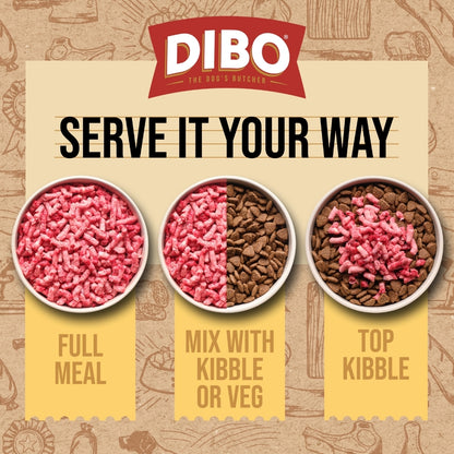 DIBO Free Flow Mince Chicken and Lamb 90/10 1kg