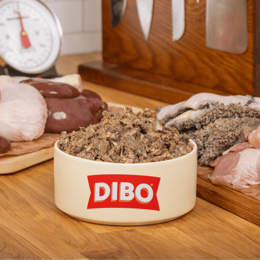 DIBO Finest Ox Tripe with Turkey Raw Mince 80:10:10 (1kg)