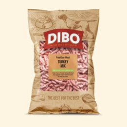 DIBO Free Flow Mince Turkey Mix 1kg