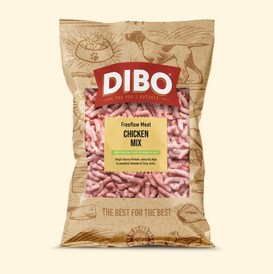 DIBO Free Flow Mince Chicken Mix 1kg