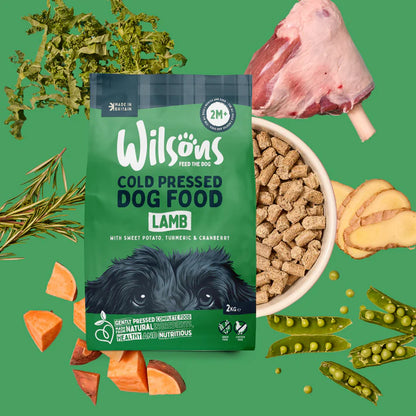 Wilsons Lamb Premium British Cold Pressed Dog Food 2kg