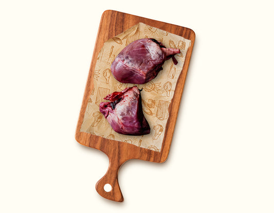 Whole pig heart x4 or 1kg if  from large sow hearts locally sourced
