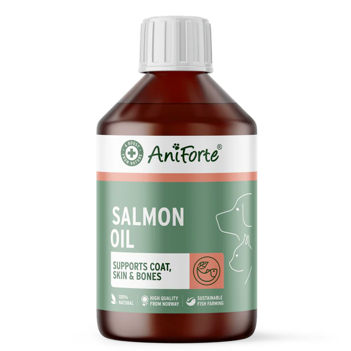 Aniforte Salmon Oil - For Dogs, Cats and Horses