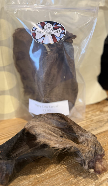 Hairy Cow Ear - Pack of 2