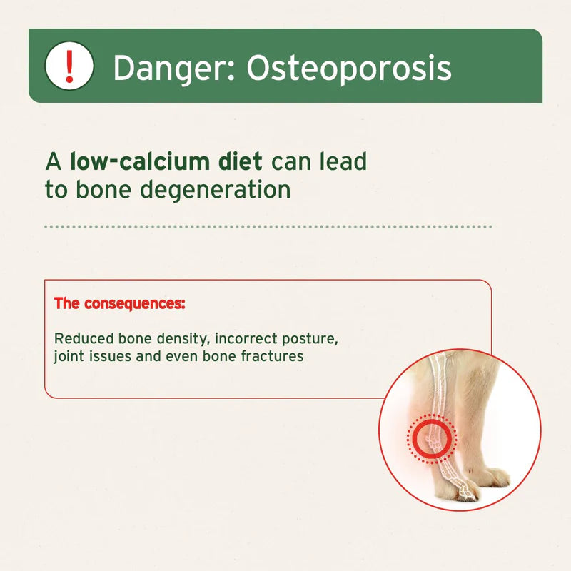 Ground Beef Bones - Natural Calcium Supplement for Dogs & Cats