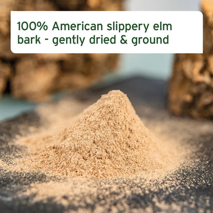Aniforte Slippery Elm Bark Powder - Supports Digestion and Healthy Gastric Mucosa 100g