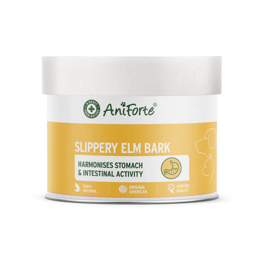 Aniforte Slippery Elm Bark Powder - Supports Digestion and Healthy Gastric Mucosa 100g
