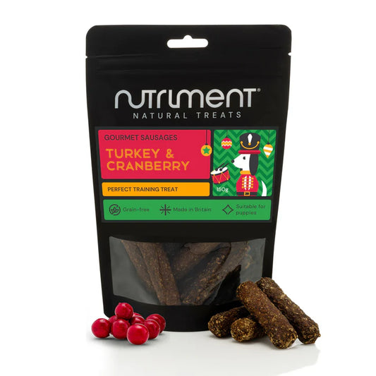 Gourmet Sausages - Turkey & Cranberry 150g