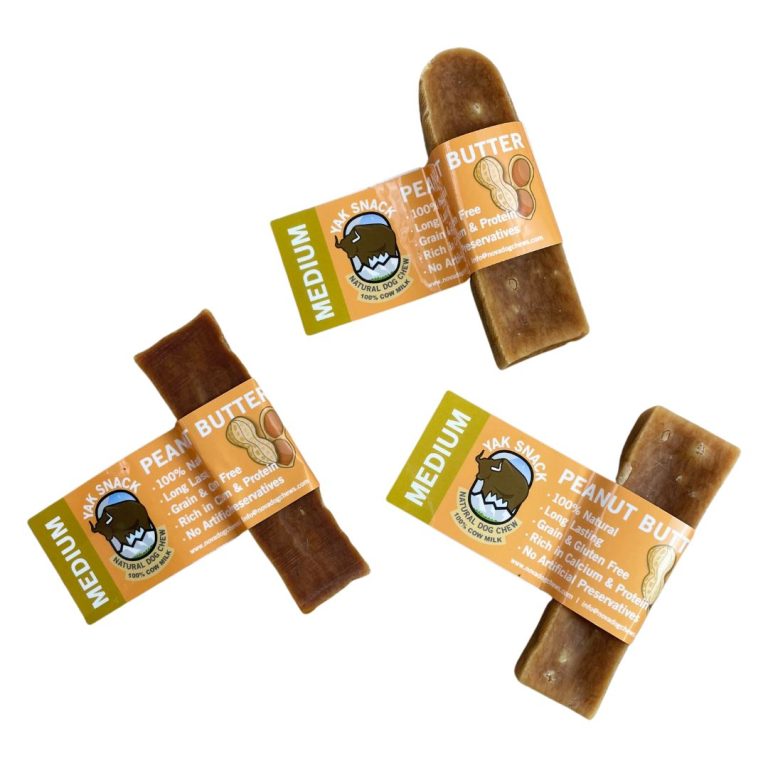 Yak Snack Peanut Butter Medium